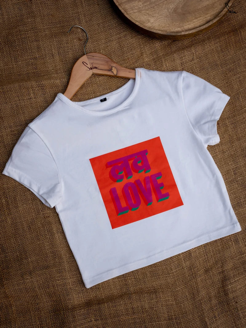 Pride Love (Baby Tee Blouse)