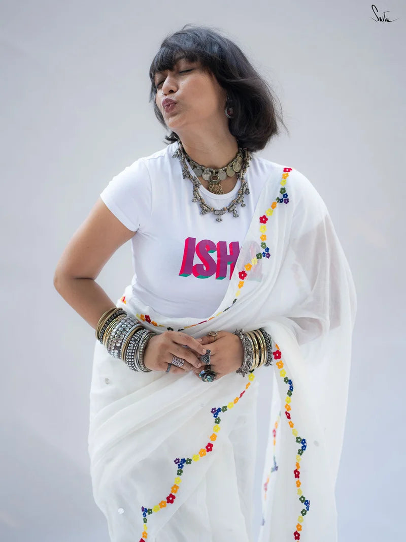 Pride Ishq (Baby Tee Blouse)